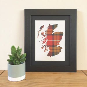 silver thistle tartan